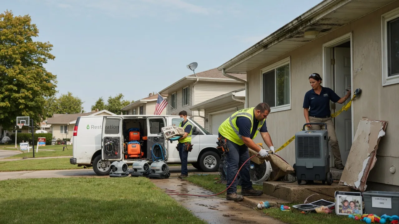 Water Damage Restoration in De Witt, MO near me